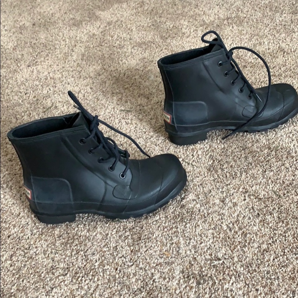 Hunter combat boots